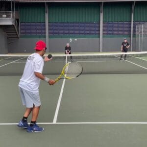 blind tennis